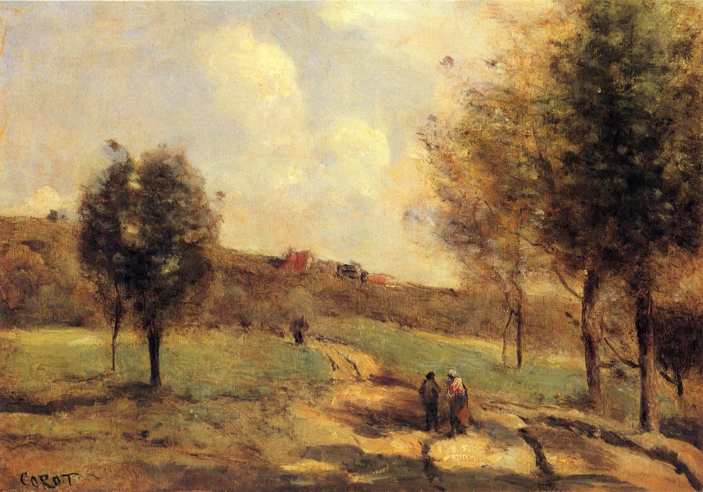 Jean Baptiste Camille Corot, Coubron - Route Montante, ca. 1870
Oil on canvas, 10 x 14 in. (25.4 x 35.6 cm)
COR-007-PA
$240,000